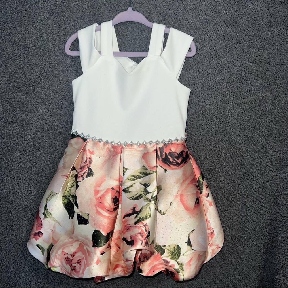Girls floral dress
